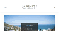 Desktop Screenshot of laurenkim.co.za